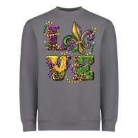 Storm love fleur de lis Heavyweight Sweatshirt - RanaPortraitStore