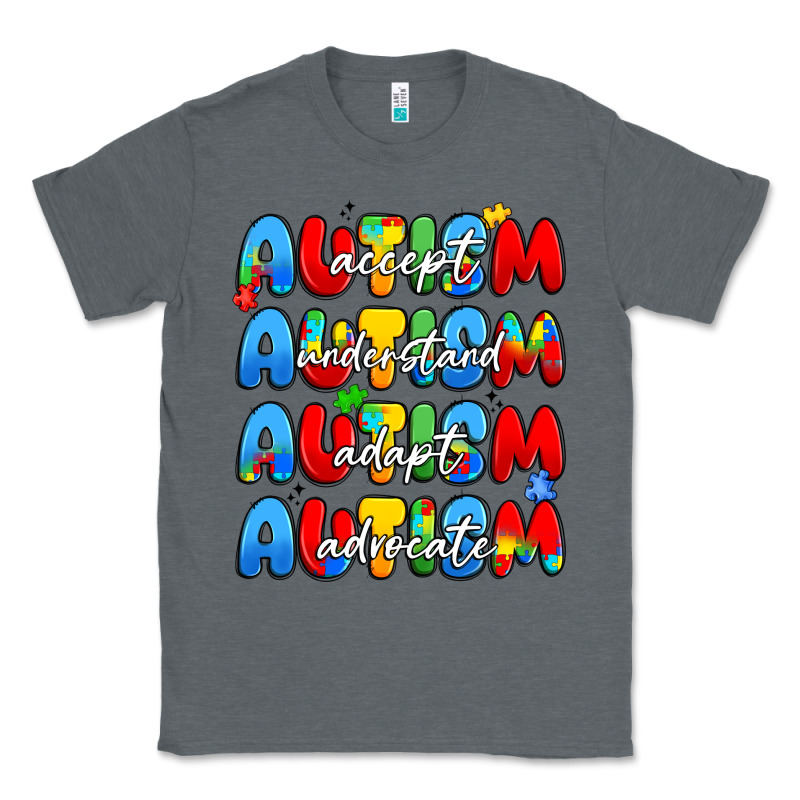 Autism Accept Understand Adopt Advocate Classic Tee by JahusDesignShop | Teevron