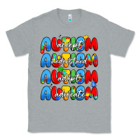 Heather Grey autism accept understand adopt advocate Classic Tee - JahusDesignShop