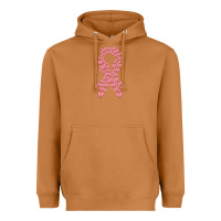 Meerkat breast cancer ribbon Heavyweight Hoodie - MaliasSmallBusiness