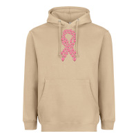 Mushroom breast cancer ribbon Heavyweight Hoodie - MaliasSmallBusiness