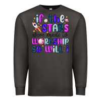 Smoke if the stars were made to worship so will i Premium Sweatshirt - MaliasSmallBusiness