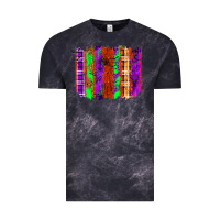 Cloud Black Halloween Brushstrokes Vintage Tee - texasbilliewilder