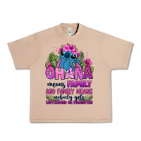 Burro ohana means family Urban Heavy Tee - Zillion Design Studio
