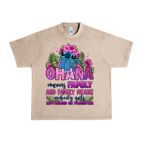 French Oak ohana means family Urban Heavy Tee - Zillion Design Studio