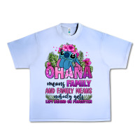 Grape Ice ohana means family Urban Heavy Tee - Zillion Design Studio