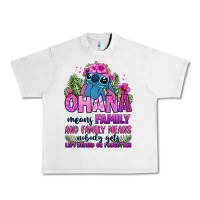 Lunar Rock ohana means family Urban Heavy Tee - Zillion Design Studio