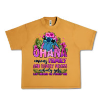 Peanut Butter ohana means family Urban Heavy Tee - Zillion Design Studio