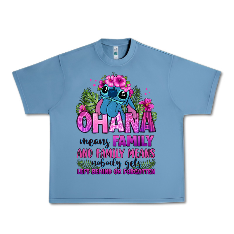 Ohana Means Family Urban Heavy Tee by Zillion Design Studio | Teevron