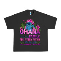 Pigment Black ohana means family Urban Heavy Tee - Zillion Design Studio