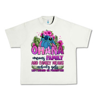 Pistachio ohana means family Urban Heavy Tee - Zillion Design Studio