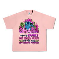 Salmon ohana means family Urban Heavy Tee - Zillion Design Studio