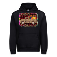 Black Merry Christmas Truck Urban Hoodie - Bettercallsaul