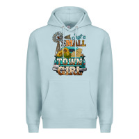 Blue Mist Just A Small Town Girl Windmill Premium Hoodie - BundleAndBundleShop