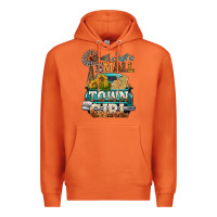 Carrot Just A Small Town Girl Windmill Premium Hoodie - BundleAndBundleShop