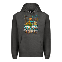 Charcoal Heather Just A Small Town Girl Windmill Premium Hoodie - BundleAndBundleShop