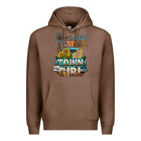 Chestnut Just A Small Town Girl Windmill Premium Hoodie - BundleAndBundleShop