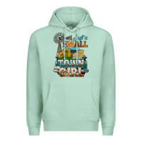 Seafoam Just A Small Town Girl Windmill Premium Hoodie - BundleAndBundleShop