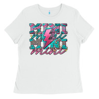 White racing mini Ladies Tee - AdoDesignShop
