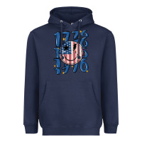 Navy 1776 Heavyweight Hoodie - MaliasSmallBusiness