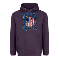 Plum 1776 Heavyweight Hoodie - MaliasSmallBusiness