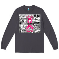 Smoke breast cancer nobody fights alone Long Sleeve Tee - JahusDesignShop