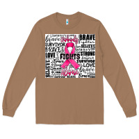 Toasted Coconut breast cancer nobody fights alone Long Sleeve Tee - JahusDesignShop