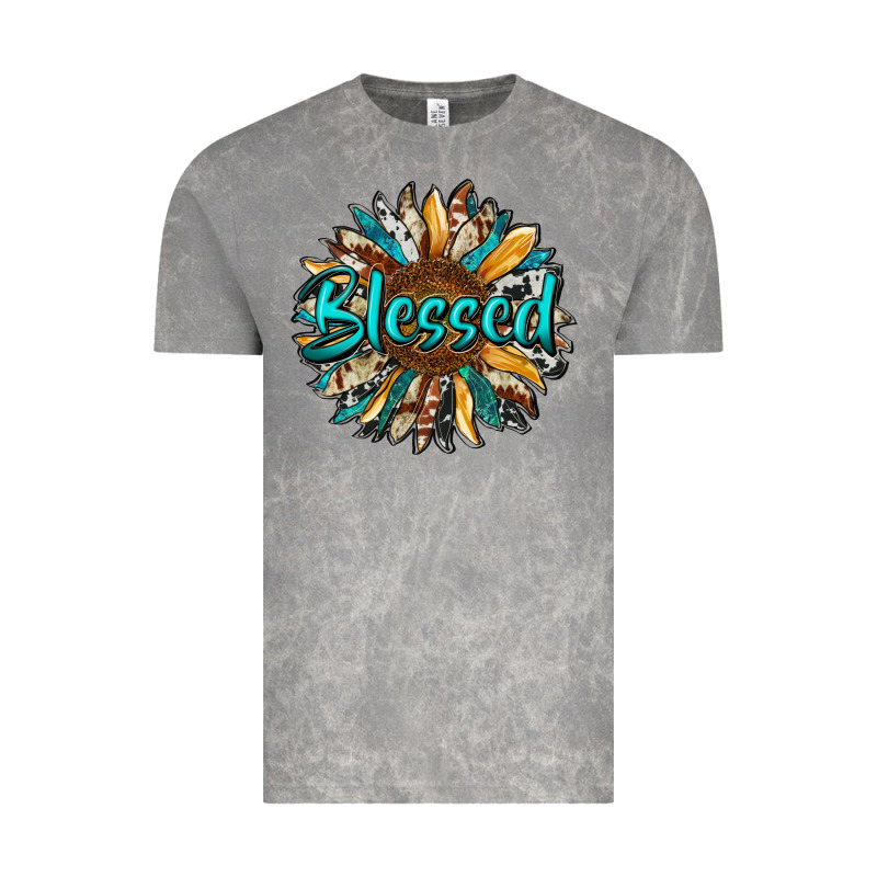 Blessed Sunflower Vintage Tee by RanaPortraitStore | Teevron