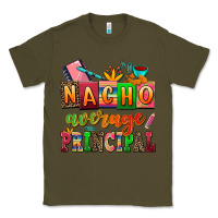 Army Green nacho average principal Classic Tee - AdoDesignShop