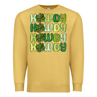 Antique Gold howdy st patrick s day Premium Sweatshirt - MaliasSmallBusiness