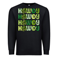 Black howdy st patrick s day Premium Sweatshirt - MaliasSmallBusiness