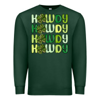 Sports Green howdy st patrick s day Premium Sweatshirt - MaliasSmallBusiness