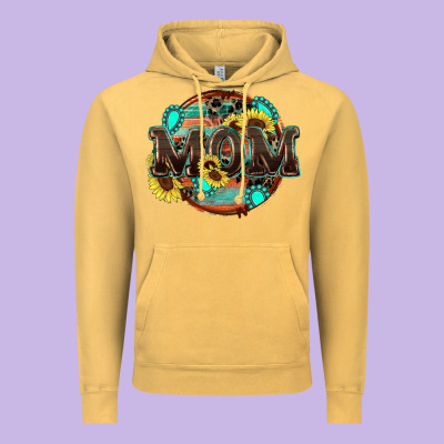 Western Mom Vintage Hoodie Designed By Zillion Design Studio
