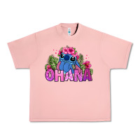 Salmon ohana stitch Urban Heavy Tee - Zillion Design Studio