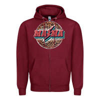 Burgundy mama Zipper Hoodie - JahusDesignShop