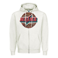 Oatmeal Heather mama Zipper Hoodie - JahusDesignShop