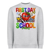 First Day Of School Vibes Heavyweight Sweatshirt | Teevron