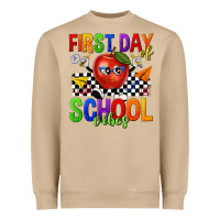 Mushroom first day of school vibes Heavyweight Sweatshirt - texasbilliewilder