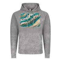 Cloud Rock turquoise glitter background Vintage Hoodie - JahusDesignShop