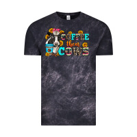 Cloud Black coffee then cows Vintage Tee - Zillion Design Studio