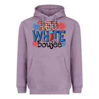 Lavender red white boujee Heavyweight Hoodie - MaliasSmallBusiness