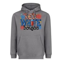 Storm red white boujee Heavyweight Hoodie - MaliasSmallBusiness