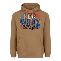 Toasted Coconut red white boujee Heavyweight Hoodie - MaliasSmallBusiness