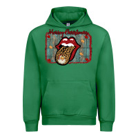 Emerald Merry Christmas Lips Santa Urban Hoodie - Bettercallsaul