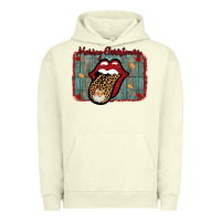 Pigment Pistachio Merry Christmas Lips Santa Urban Hoodie - Bettercallsaul