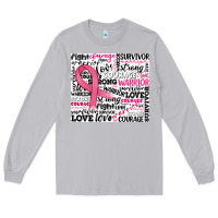 Moon Dust breast cancer ribbon Long Sleeve Tee - JahusDesignShop