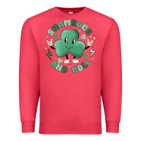 Cardinal shamrock and roll Premium Sweatshirt - MaliasSmallBusiness