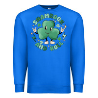 True Royal shamrock and roll Premium Sweatshirt - MaliasSmallBusiness