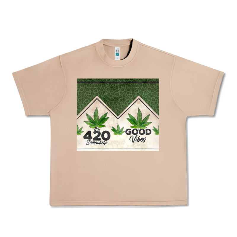 420 Somewhere Good Vibes Weed Tumbler2 Urban Heavy Tee by CTS Tumbler Store | Teevron