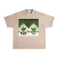 French Oak 420 somewhere good vibes weed tumbler2 Urban Heavy Tee - CTS Tumbler Store